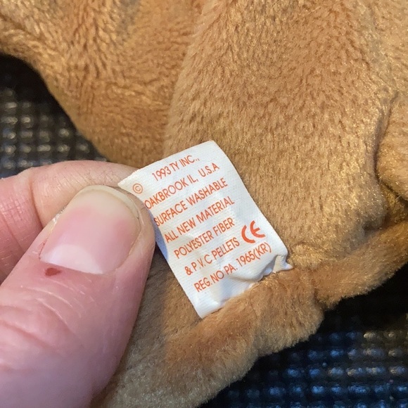 Bundle of Vintage Beanie Babies “Snip” and “Nip” 4th Generation - Picture 11 of 12